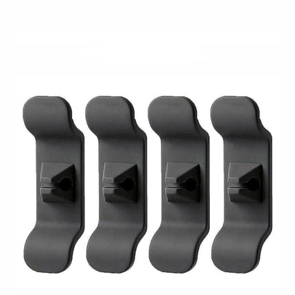 Cord Organizer Wrap Holder 4pcs Kitchen Appliance Cable Winder Adhesive Clip - 4PCS White.