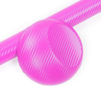 152x 30CM Car Vinyl Wrap Carbon Fiber Matt Satin Glossy Multi Color Car Tint Car Sticker - Red Carbon Fiber.