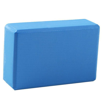 2PCS Yoga Blocks Foam Brick Fitness Exercise Stretch Gym Pilates Tool - Blue.