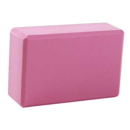 2PCS Yoga Blocks Foam Brick Fitness Exercise Stretch Gym Pilates Tool - Blue.