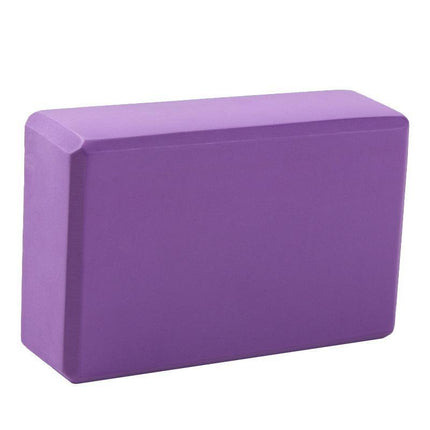 2PCS Yoga Blocks Foam Brick Fitness Exercise Stretch Gym Pilates Tool - Blue.