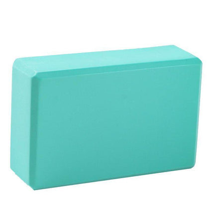 2PCS Yoga Blocks Foam Brick Fitness Exercise Stretch Gym Pilates Tool - Blue.