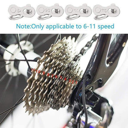 5 Pairs Bike Chain Master Link Connector for 6 7 8 9 10 11 Speed with Removal Tool - 10 Speed Chain Link.