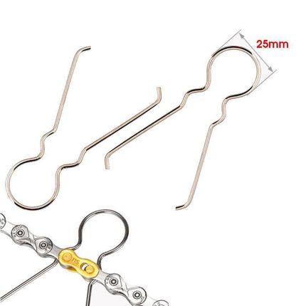 5 Pairs Bike Chain Master Link Connector for 6 7 8 9 10 11 Speed with Removal Tool - 10 Speed Chain Link.