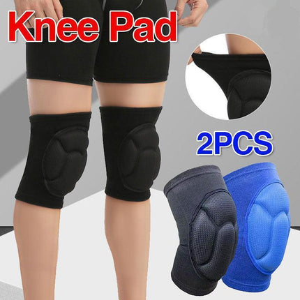 Aolikes Knee Pad Crashproof Antislip Brace Leg Sleeve Guard Protector Support - Blue*1 Pair.