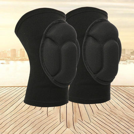 Aolikes Knee Pad Crashproof Antislip Brace Leg Sleeve Guard Protector Support - Blue*1 Pair.