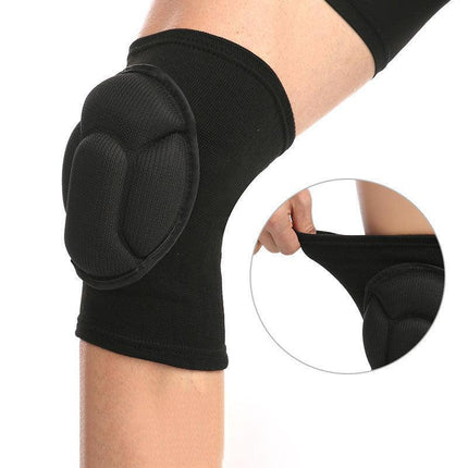 Aolikes Knee Pad Crashproof Antislip Brace Leg Sleeve Guard Protector Support - Blue*1 Pair.