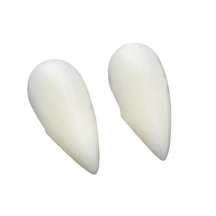 Cosplay Vampire Fangs Fake Teeth for Halloween Costume Party Dress Up 2PCS Prop Set - 15mm-1Piar.