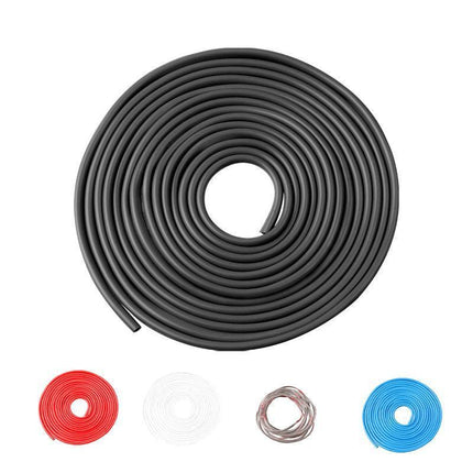 5m Car Door Edge Protector Strip Anti-Scratch Protection Rubber Trim Seal - Clear.