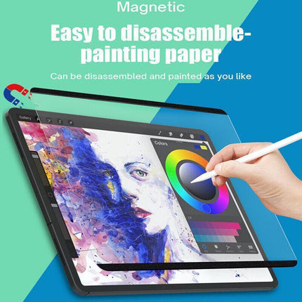 Magnetic Paper Film Like Screen Protector For Ipad Pro11 Mini Air 4 9.7 10.2 - iPad Air 1 /2，iPad 5/6/2017/2018/Pro( 9.7").
