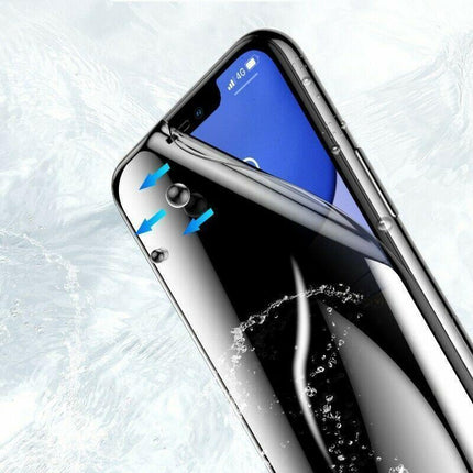 Clear Film iPhone 13 12 11 Pro Xs Max Plus Hydrogel Film Screen Protector - For iPhone 13 Pro.