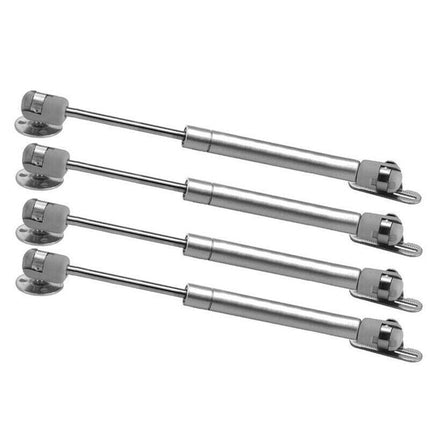 4PCS 60N Gas Strut Kitchen Cabinet Cupboard Door Hinges Stays - Black.