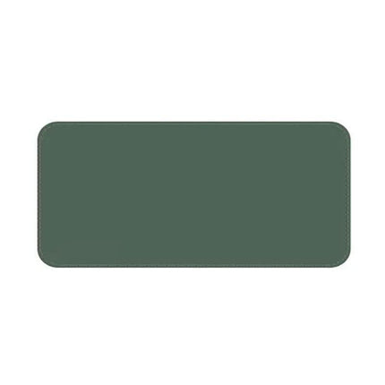Large Leather Mouse Pad 80x40cm Desk Mat Gaming Extended Waterproof Anti Slip - Dark Blue.