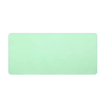 60*30Cm Leather Mouse Pad Gaming Waterproof Mousepad Desk Mat Anti-Slip Rubber - Light Green.