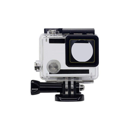 Waterproof Housing Case for GoPro Hero 3 Plus 4 Clear Protective Diving Shell - For GoPro Hero 3+.