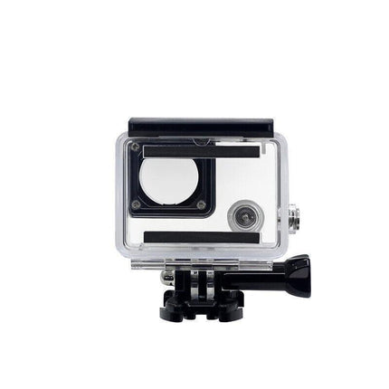 Waterproof Housing Case for GoPro Hero 3 Plus 4 Clear Protective Diving Shell - For GoPro Hero 3+.