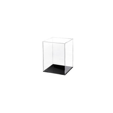 Acrylic Display Case Clear Box Dustproof Large Self-Install Cars Trucks - 17.3x12.5x24.7CM.