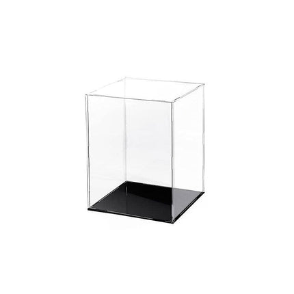 Acrylic Display Case Clear Box Dustproof Large Self-Install Cars Trucks - 17.3x12.5x24.7CM.