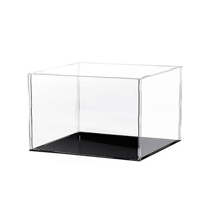 Acrylic Display Case Clear Box Dustproof Large Self-Install Cars Trucks - 17.3x12.5x24.7CM.