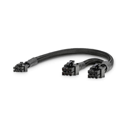 Dual Mini 6 Pin to 8 Pin PCI-E Video Card Power Cable Y Splitter 18AWG Mac Pro.