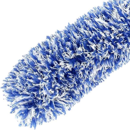 Car Wheel Cleaning Brush Tool Alloy Soft Bristle - Black+White.