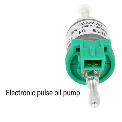 12V Electromagnetic Fuel Pump Oil Transmission Pulse Metering Parking Heater.