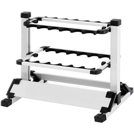 12/24 Hole Multi Functional Fishing Rod Holder Storage Rack Display Organizer - 12Holes.