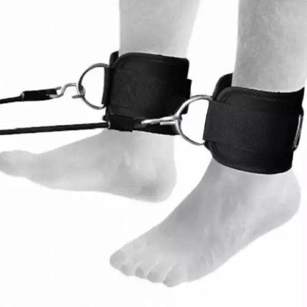 Aolikes Weight Lifting Ankle D-Ring Strap Cable Kickbacks Attachment Gym Leg - Left.