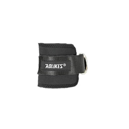 Aolikes Weight Lifting Ankle D-Ring Strap Cable Kickbacks Attachment Gym Leg - Left.