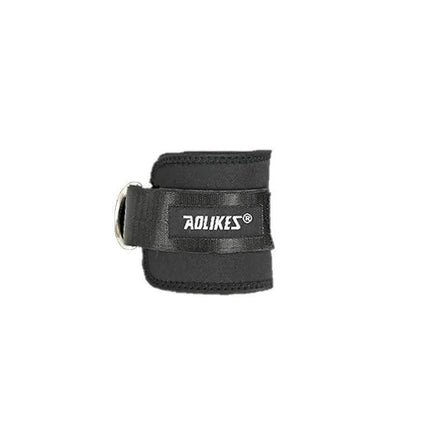 Aolikes Weight Lifting Ankle D-Ring Strap Cable Kickbacks Attachment Gym Leg - Left.