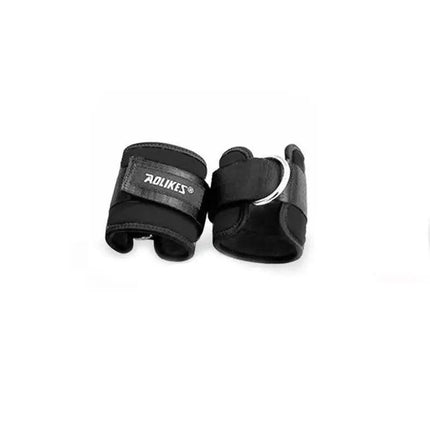 Aolikes Weight Lifting Ankle D-Ring Strap Cable Kickbacks Attachment Gym Leg - Left.