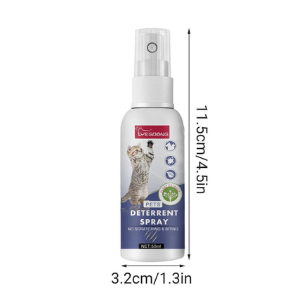 Cat Anti Scratch Spray Protect Door Sofa Furniture Pet Scratch Prevention Spray.