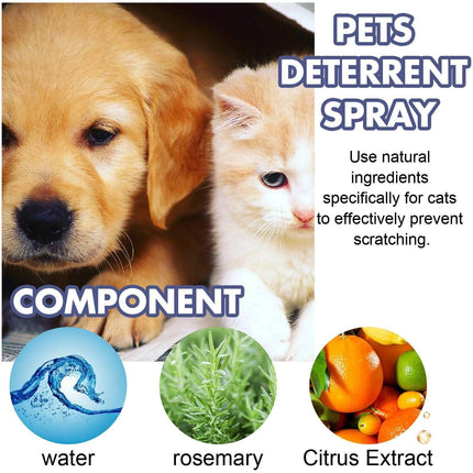 Cat Anti Scratch Spray Protect Door Sofa Furniture Pet Scratch Prevention Spray.