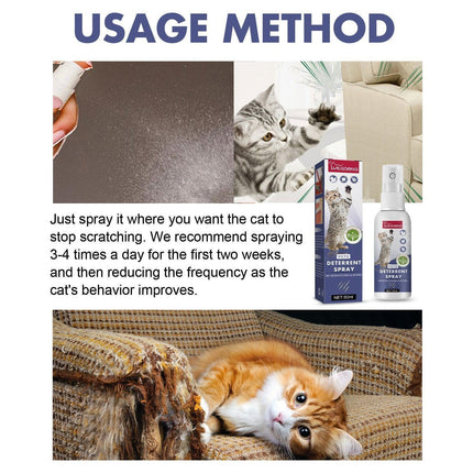 Cat Anti Scratch Spray Protect Door Sofa Furniture Pet Scratch Prevention Spray.