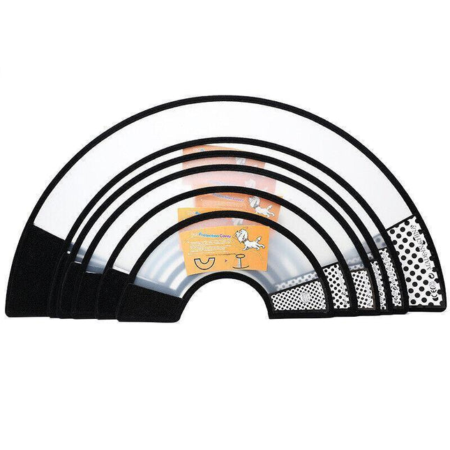 Pet Cat Dog Protective Cone Collar Elizabethan E Collar Wound Healing Recovery - 3.