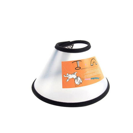 Pet Cat Dog Protective Cone Collar Elizabethan E Collar Wound Healing Recovery - 3.