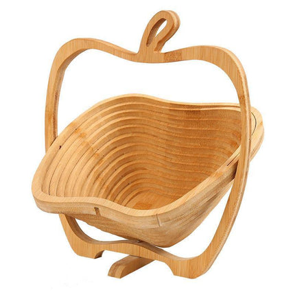 Wooden Fruit and Vegetable Storage Basket for Kitchen Organizing Home Storage.