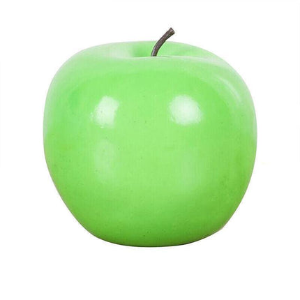 10 X Artificial Green or Red Apples for Home Party Wedding and Shop Decor - Green.