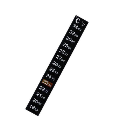 UPTO 10x Aquarium Thermometer Fish Tank Sticker Temperature Strip Dual Scale HOT - 1PC.