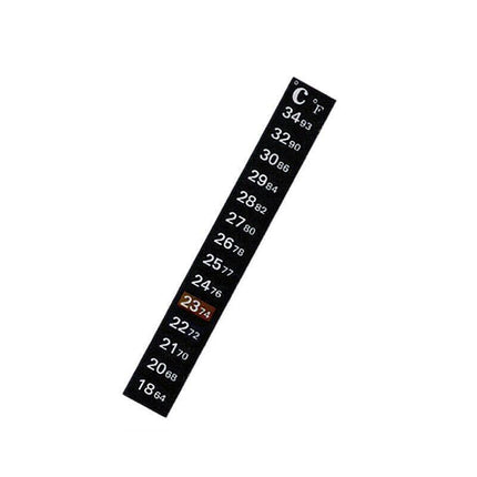 UPTO 10x Aquarium Thermometer Fish Tank Sticker Temperature Strip Dual Scale HOT - 1PC.