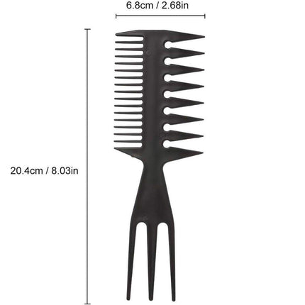 3 in 1 Hair Comb Styling Tool for Salon and Home Use Professional Quality.
