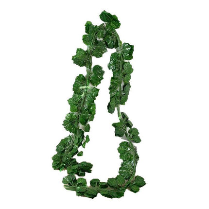 12 X 2M Artificial Ivy Vine Fake Foliage Flower Hanging Leaf Garland Plant Party - Sweet Potato Leaves.