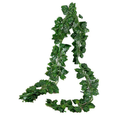 12 X 2M Artificial Ivy Vine Fake Foliage Flower Hanging Leaf Garland Plant Party - Watermelon Leaves.