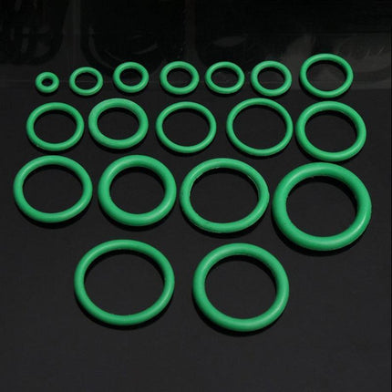 270 Pcs Air Conditioning O Ring Assortment Kit Green Air Con 18 Sizes Oring Gas.
