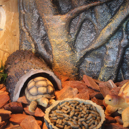 Pet Reptile Tank Board 3D Foam Backgrounds and Habitat Decoration 9 Styles - E.