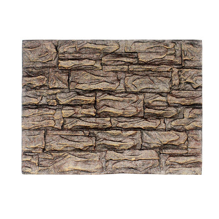 Pet Reptile Tank Board 3D Foam Backgrounds and Habitat Decoration 9 Styles - E.
