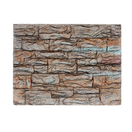 Pet Reptile Tank Board 3D Foam Backgrounds and Habitat Decoration 9 Styles - E.