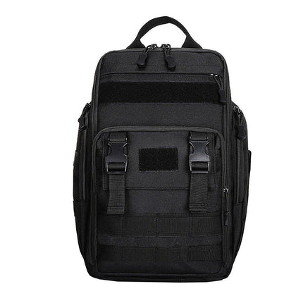 Fishing Tackle Backpack Storage Bag Shoulder Fishing Gear Bags Outdoor Backpack - Night Camouflage.