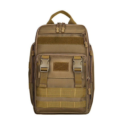 Fishing Tackle Backpack Storage Bag Shoulder Fishing Gear Bags Outdoor Backpack - Night Camouflage.