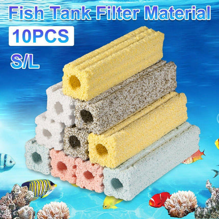 Nano Quartz Stone Aquarium Filter Water Purification Nitrifying Bacteria Media - S.